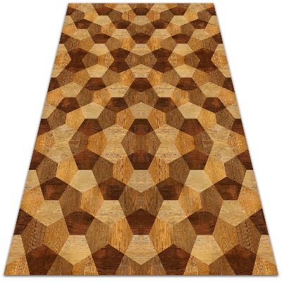 Tappeto vinile Geometria del parquet