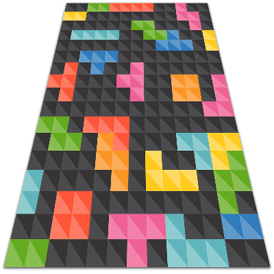 Tappeto vinile Cubi di tetris