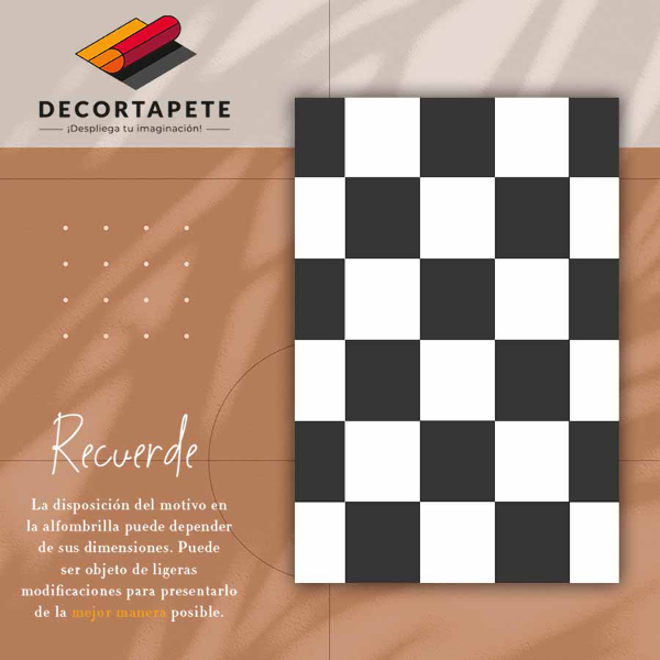 Tappeto vinile scacchiera