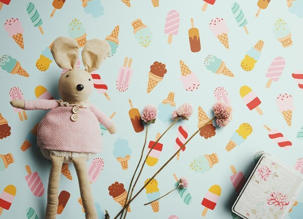 Tappeto in vinile Vari gelati