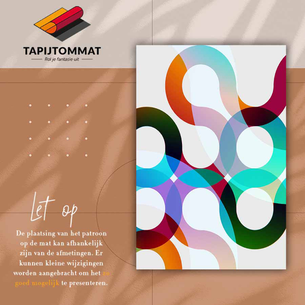 Tappeto vinile Forme astratte