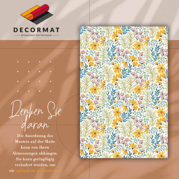 Tappeto pvc Fiori di primavera