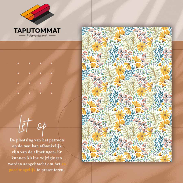 Tappeto pvc Fiori di primavera