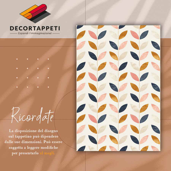 Tappeto vinile Foglie piccole