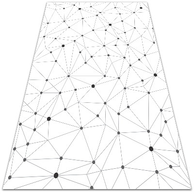 Passatoia in vinile Mesh geometrico