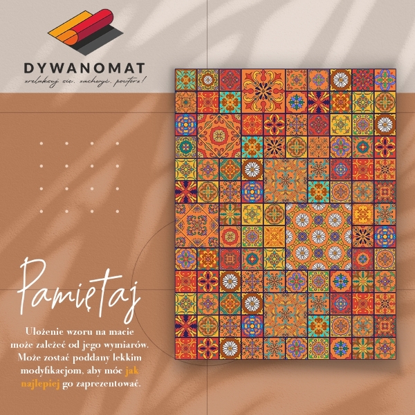 Passatoia in vinile Piastrelle marocchine