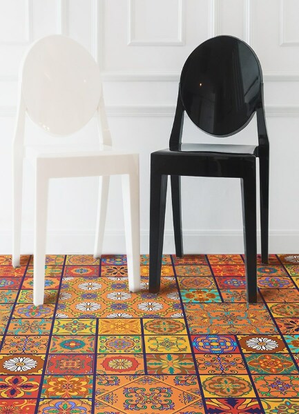 Passatoia in vinile Piastrelle marocchine