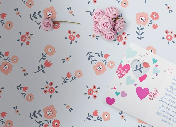 Tappeto pvc Fiori rurali
