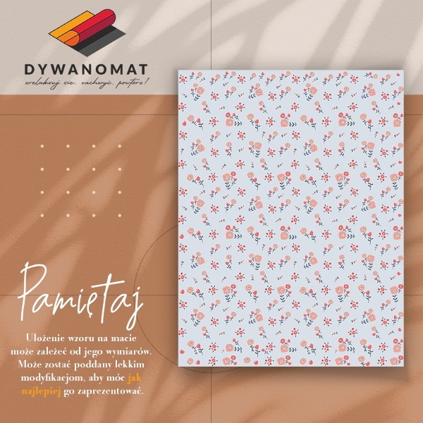 Tappeto pvc Fiori rurali