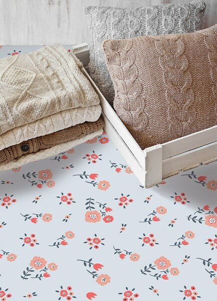 Tappeto pvc Fiori rurali