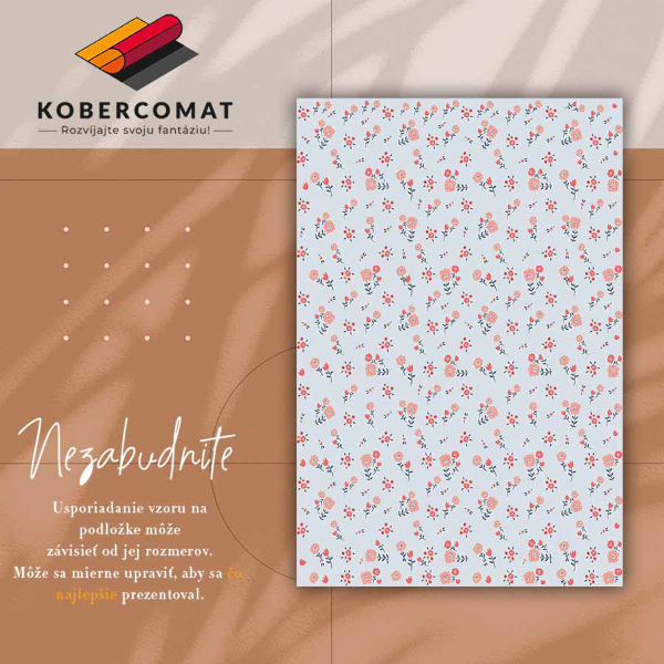 Tappeto pvc Fiori rurali