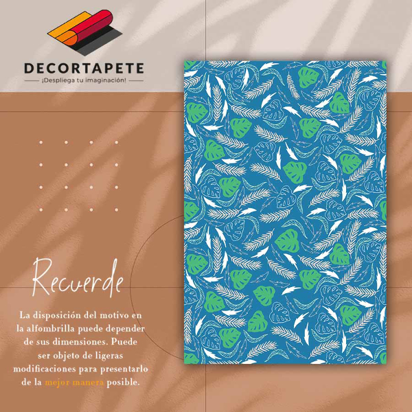 Tappeto pvc Foglie hawaiane
