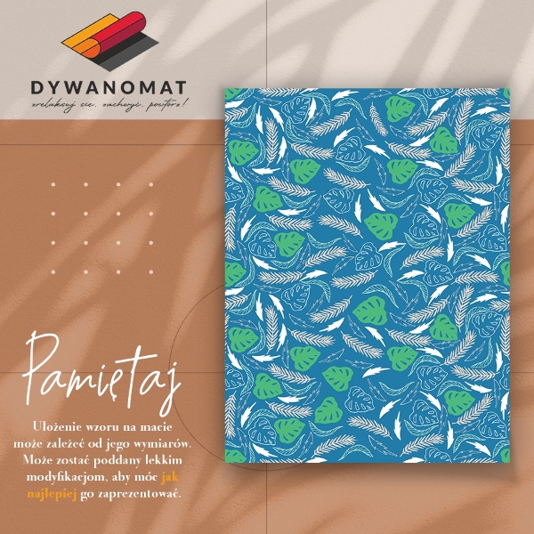 Tappeto pvc Foglie hawaiane