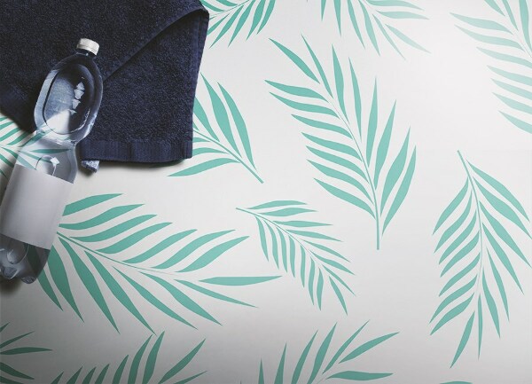 Tappeto pvc Foglie hawaiane