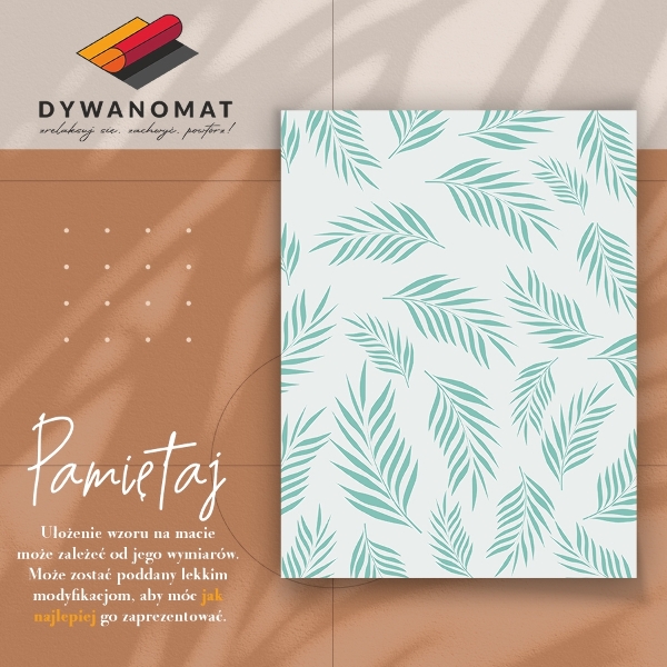 Tappeto pvc Foglie hawaiane