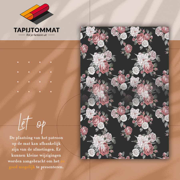 Tappeto in vinile Rose