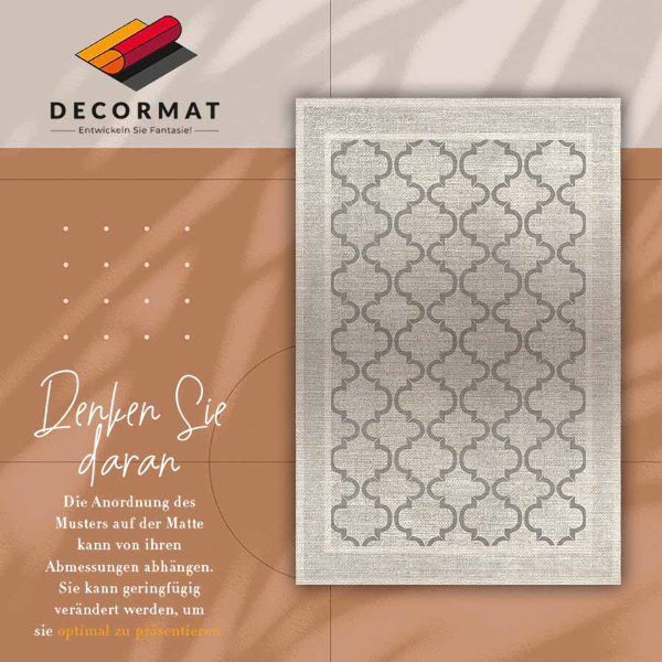 Tappeto in vinile Design marocchino