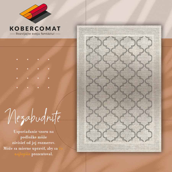 Tappeto in vinile Design marocchino