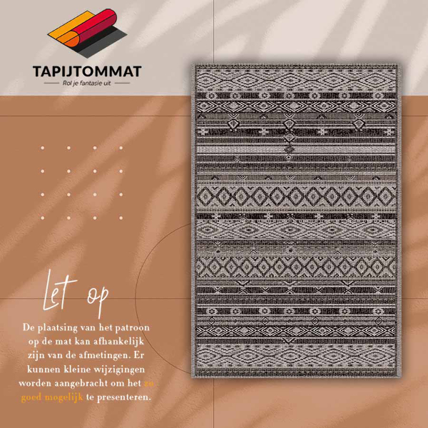 Tappeto in vinile Schemi indiani