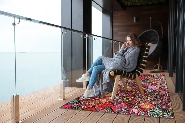 Tappeto balcone Patchwork A Mosaico