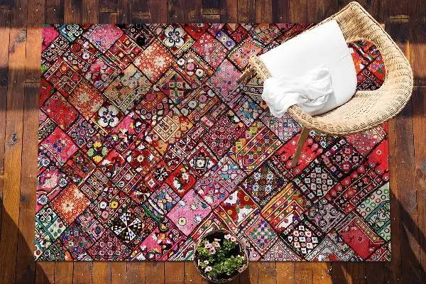 Tappeto balcone Patchwork A Mosaico
