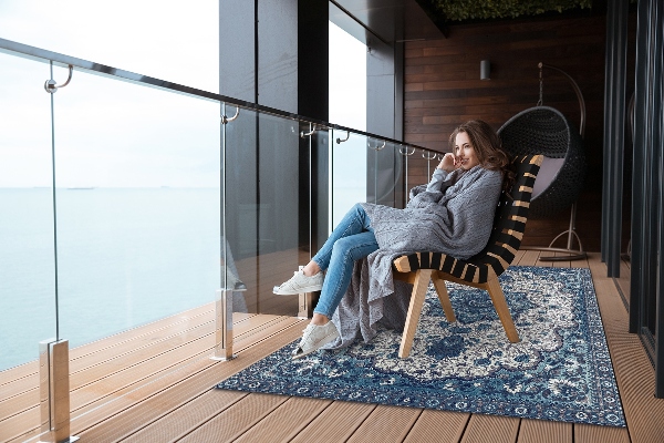 Tappeto balcone Astrazione Persiana