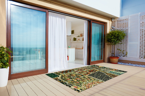 Tappeto esterno Patchwork In Stile Turco