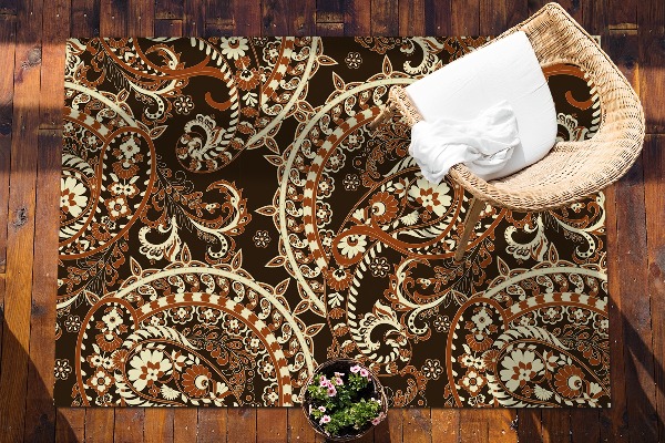 Tappeto per terrazzo Paisley Retro