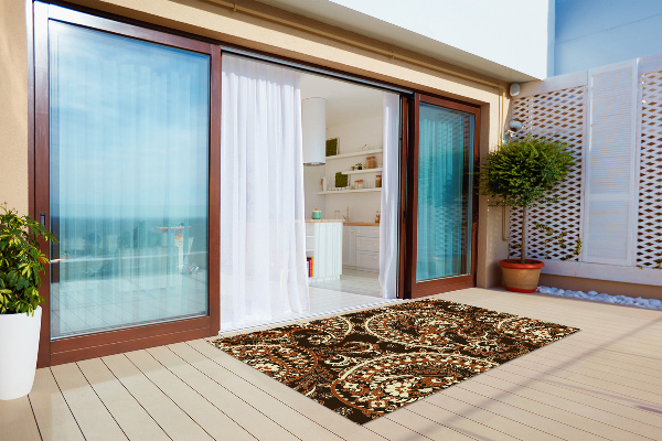 Tappeto per terrazzo Paisley Retro