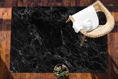 Tappeto per terrazzo Marmo Nero