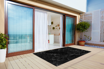 Tappeto per terrazzo Marmo Nero