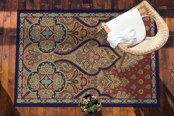 Tappeto da giardino Stile Retrò Indiano