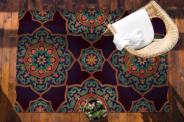 Tappeto per esterno Ornamento Di Mandala