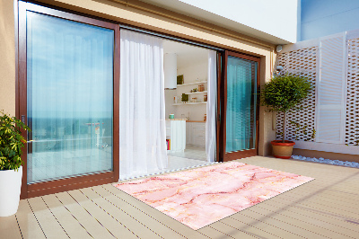 Tappeto per terrazzo Marmo Rosa