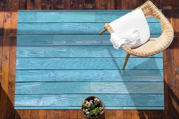 Tappeto esterno Blu