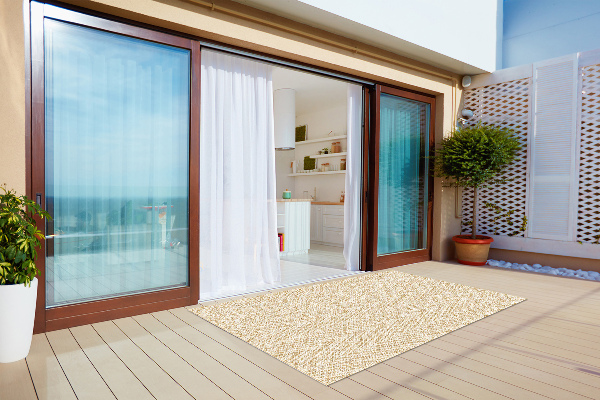 Tappeto per terrazzo Modello In Tessuto