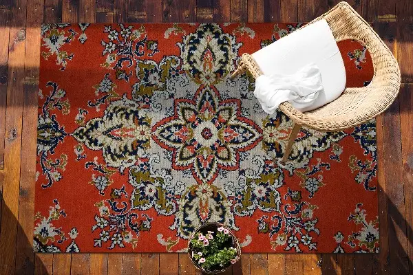 Tappeto da giardino Stile Orientale Retrò