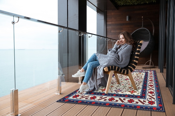 Tappeto per terrazzo Schemi Persiani