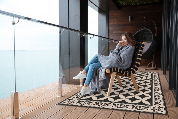 Tappeto balcone Piastrelle Spagnole