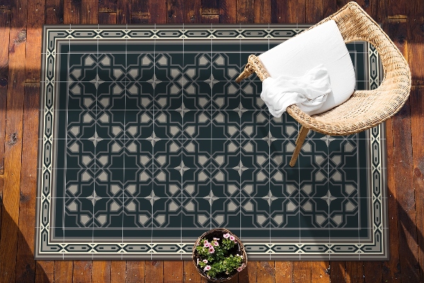 Tappeto esterno Stelle Geometriche