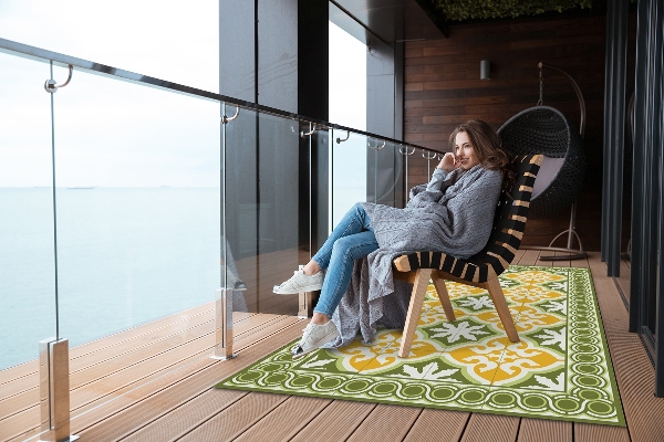 Tappeto balcone Piastrelle Classiche