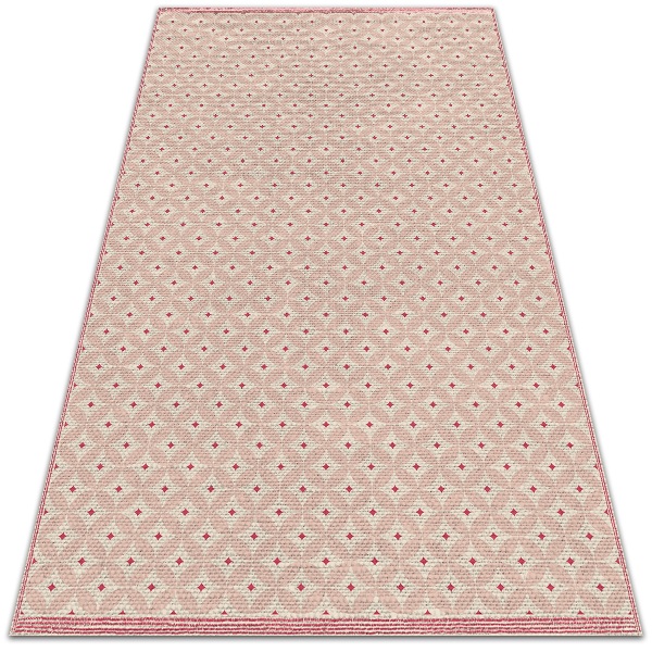 Tappeto esterno Pattern Orientale Rosa