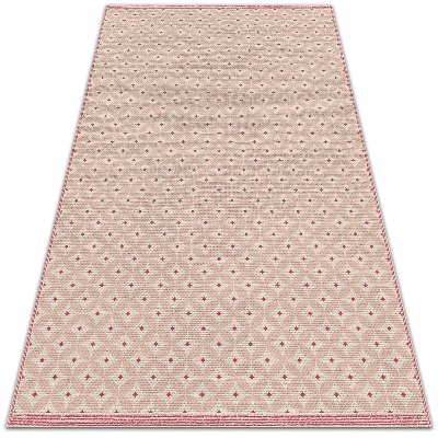 Tappeto esterno Pattern Orientale Rosa