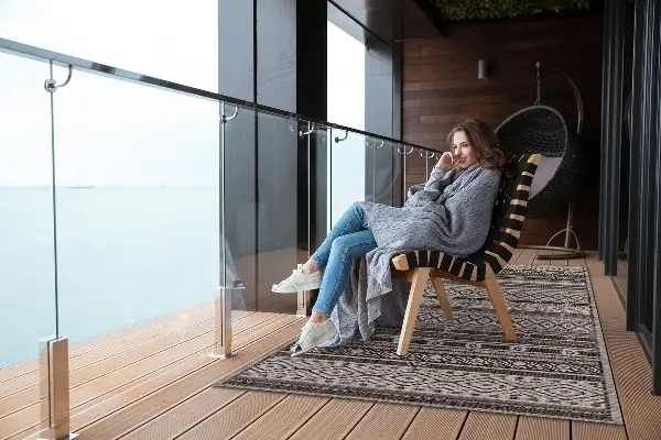 Tappeto balcone Schemi Indiani