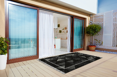 Tappeto balcone Triangoli Dell'Effetto 3D