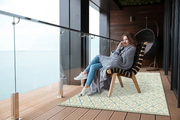 Tappeto balcone Linee Geometriche