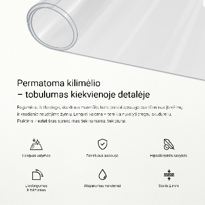 Vetro morbido per scrivania