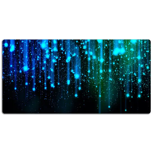 Sottomano da scrivania Particelle Blu