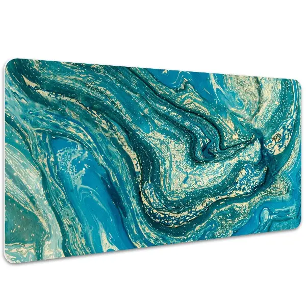 Sottomano da scrivania Astrazione Blu
