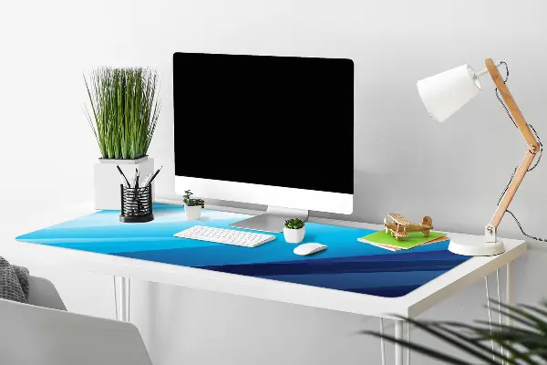 Sottomano da scrivania Transizione Blu